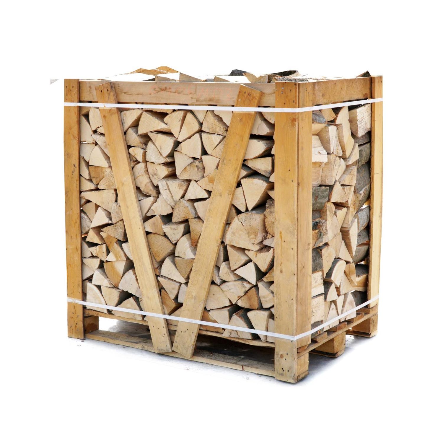 Krat beukenhout - ca. 1 kuub - premium openhaardhout