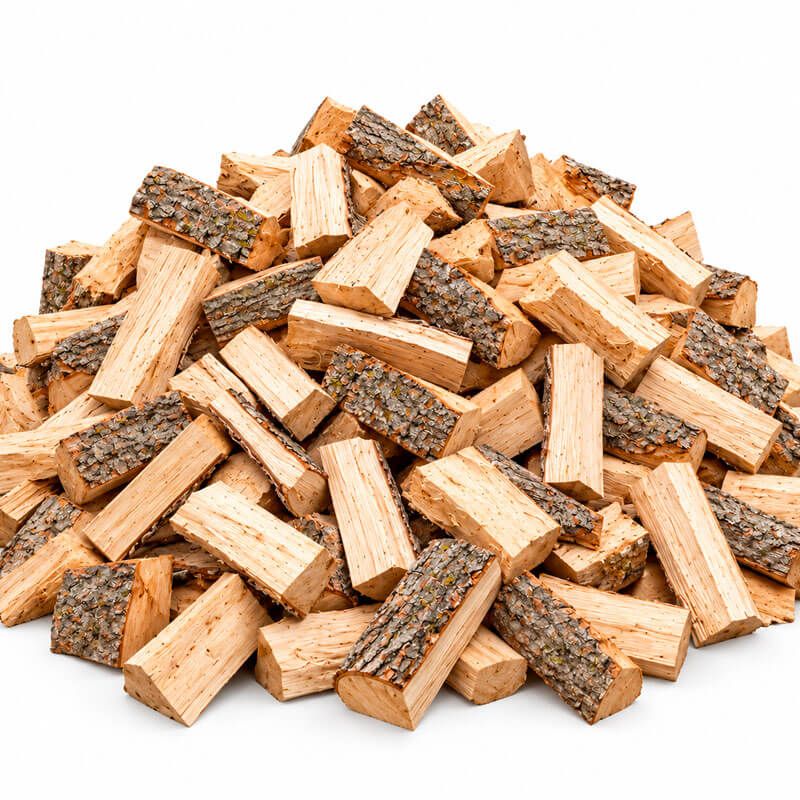 Essenhout haardhout - Los gestort ca. 1,5 kuub - premium openhaardhout