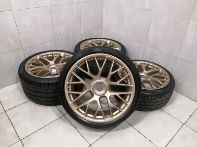 20 Porsche 911 991 GTS CENTER LOCK Alloy Wheel Set SET 99136216234 Alloy Rims