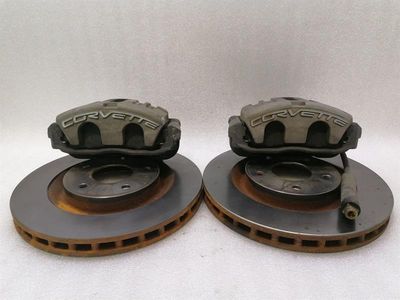Chevrolet Corvette C6 Brake Disc Front 19208033 BRAKE DISC FRONT SET
