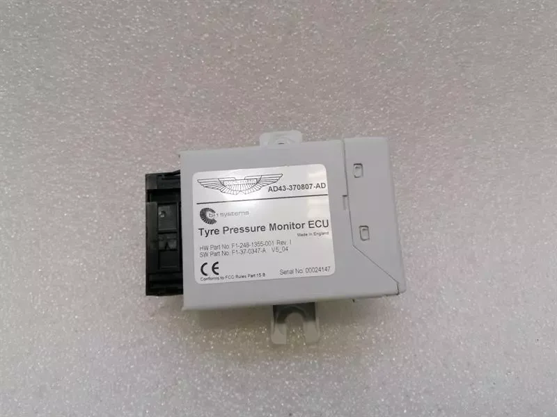 ASTON MARTIN VANTAGE V12 Electronic Module AD43-370807-AD Control Unit TYRE PRESS