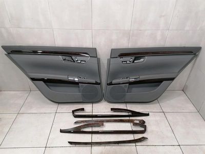 Mercedes W221 Door Card Rear A2217201548 Door Trim Rear Set DESIGNO V12
