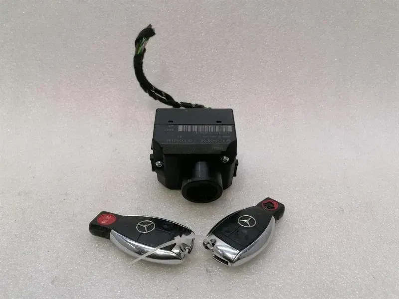Mercedes CL W216 EZS with keys A2215450708 control unit ignition lock EZS set