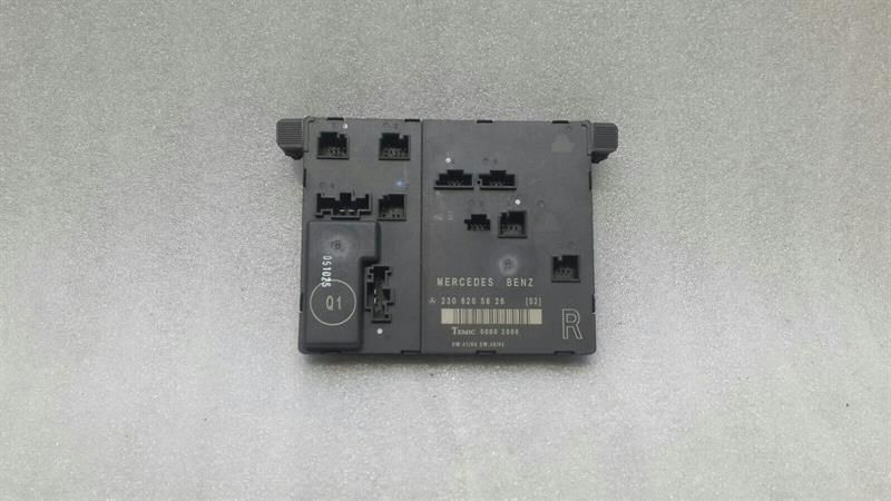 Mercedes SL R230 right door module A2308205826 door control unit right front