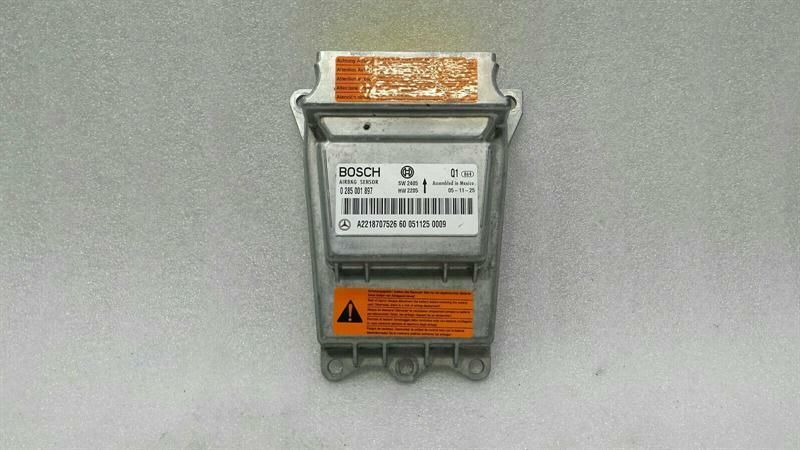 Mercedes S Class W221 Safety Module ECU A2218707526 Air Control Unit SRS