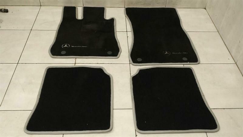 Mercedes S W221 LHD Floor Matt Set of 4 Brabus Long V12 S600 Designo Leather