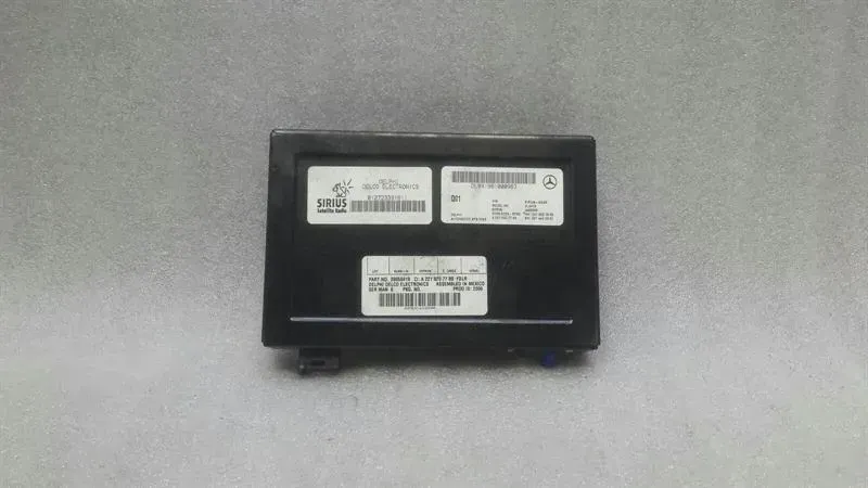 Mercedes S-class W221 W216 radio modules A2218207789 control unit Sirius satellite
