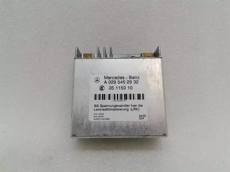 MAYBACH 57 W240 Electronic Module A0295452932 Control Unit STEERING WHEEL