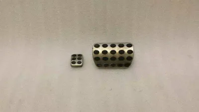 Mercedes SL R230 AMG Brake Pedal A2302900082 Pedal Cover Trim SET