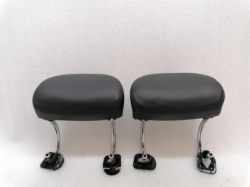 Mercedes CLS W219 Rear Pair Headrests A2199701150 Headrest Set Leather Leather