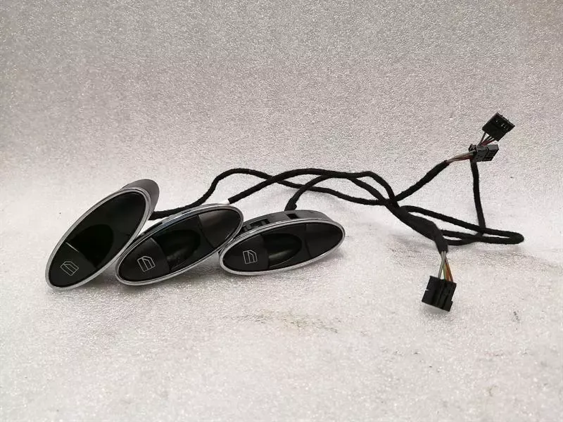 Mercedes CLS W219 W211 Window Switch Set of 3 A2118218651 Switch Set