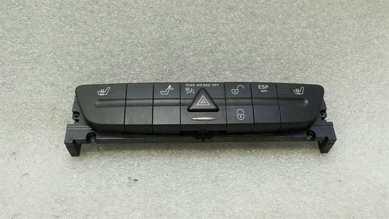 Mercedes CLS W219 W211 Switch Block Hazard A2118218558 Switch Seat Heater