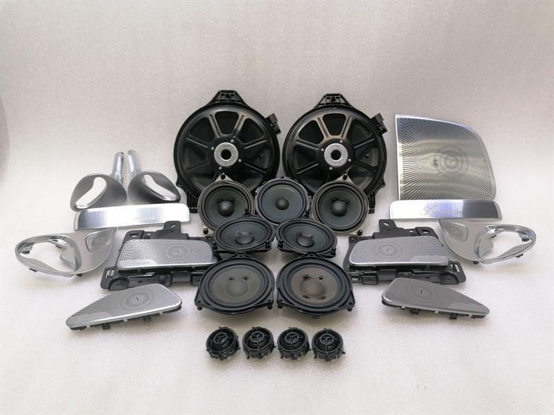 Mercedes CL W217 convertible speaker set A2228203602 Burmester speaker set