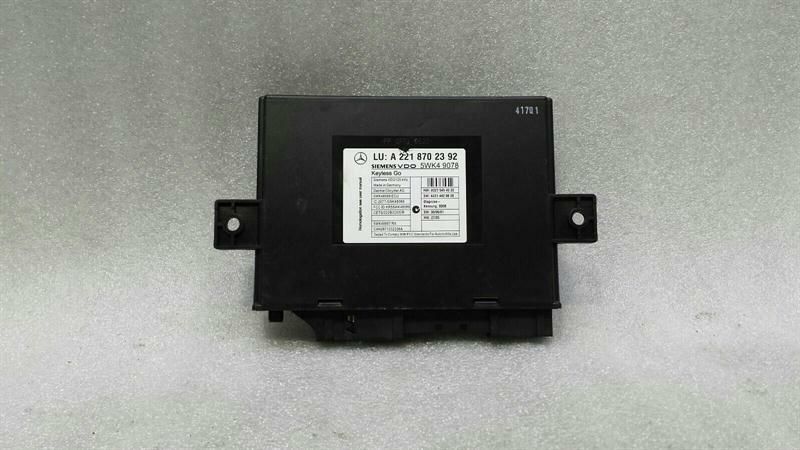 Mercedes CL W216 W221 Keyless Go Module A2218702392 Control Unit Kessy