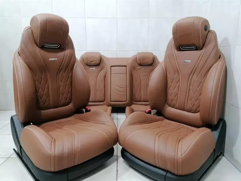 MERCEDES CL W217 W222 CONVERTIBLE EXCLUSIVE AIR SCARF Seats A2179104706 SADDLE BROWN