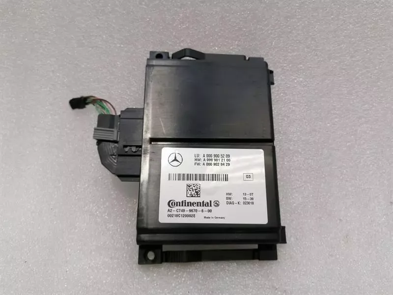 Mercedes GLS X166 Blind Spot Module A0009005209 Radar Sensor Control Unit