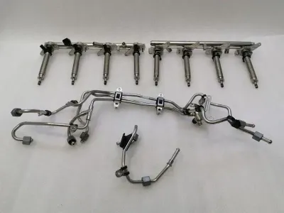 Mercedes GLE63 AMG W292 C292 Fuel Rail Set A2780703295 Injection Strip Pipe M157