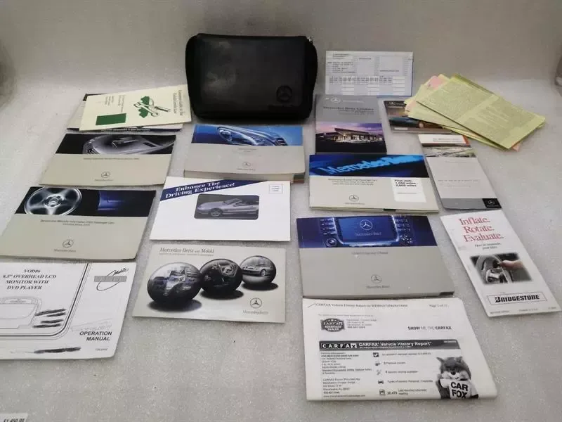 Mercedes S-class W220 service booklet / maintenance manual s55 amg