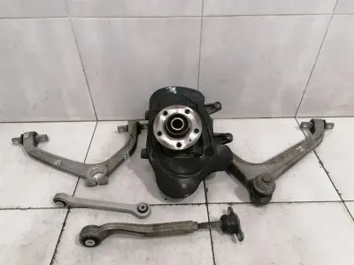 Audi R8 4S RWS Left Rear Hub 4S0505433E Wheel Bearing Housing Rear Left SET SET