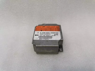 Mercedes SL R230 Safety Module ECU A2308204026 Air Control Unit SRS