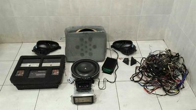 Mercedes SL R230 AUDIO SYSTEM Speaker JL Audio Speaker FOCAL CONVERSION SET EXCELLENT