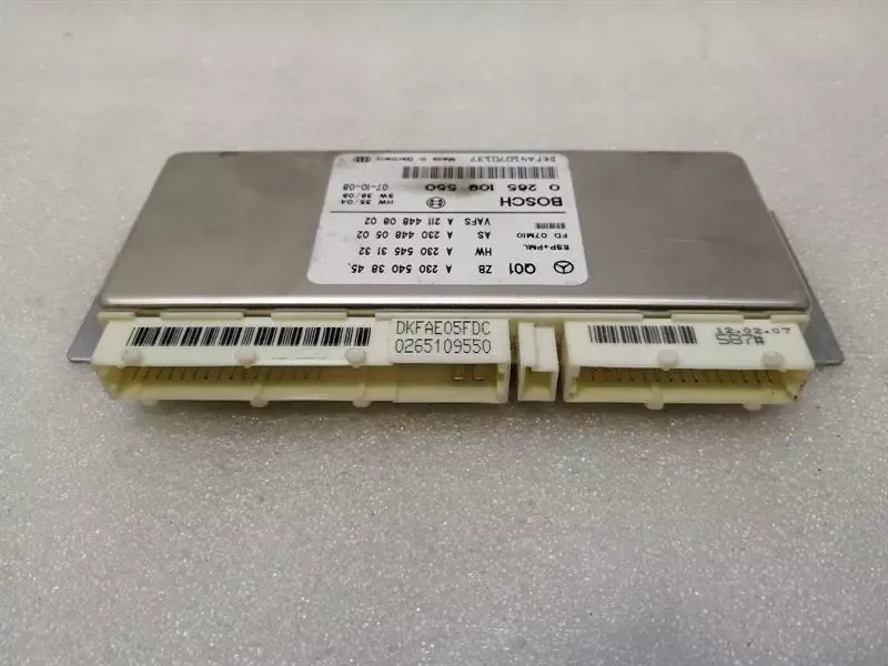 Mercedes SL R230 Electronic Module A2305403845 Control Unit ESP+PML
