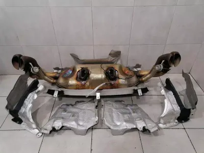 Audi R8 4S Performance Exhaust Silencer 4S0251051F Exhaust Silencer 18-22