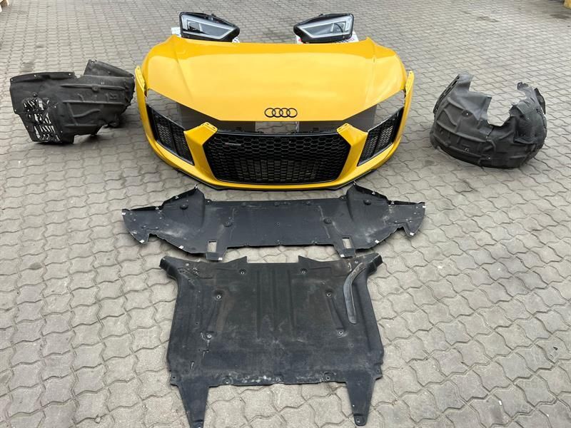 2015 AUDI R8 4S PERFORMANCE FRONT END 4S0805028K LOCK CARRIER FRONT MASK SET