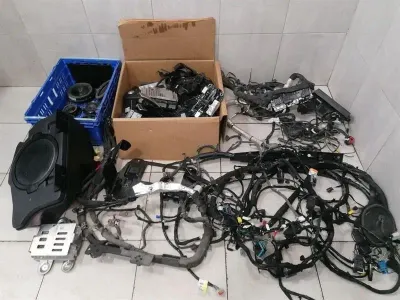 19-23 FORD MUSTANG MK6 S550 ELECTRONIC MODULE MAIN WIRING + ALL MODULES SET