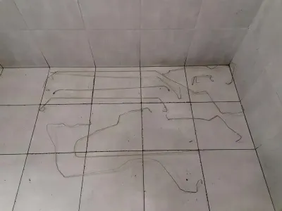 Mercedes SL R129 Roof Hydraulic Pipe Set A1298064250 Hydraulic Line Hose