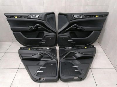 Porsche Cayenne 958 Door Card Set 99855520100 Door Trim Set LEATHER ROLLO