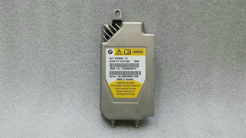 BMW 5 Series F07 GT Safety Module ECU 9209684 Air Control Unit SRS