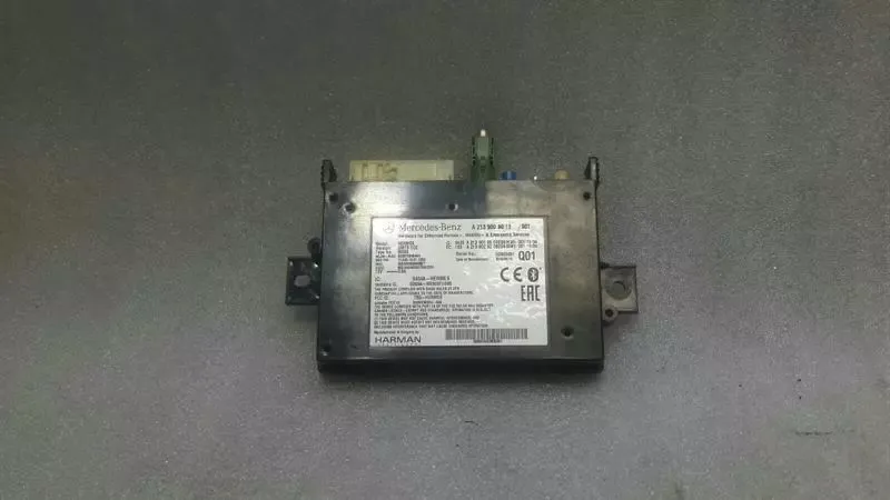 Mercedes C Class W205 Multimedia Module A2139008013 ECU Interface Convertible