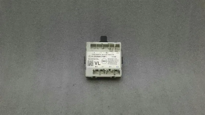 Mercedes C Class W205 FLH Door Module A2229001708 Door Control Unit Front Left