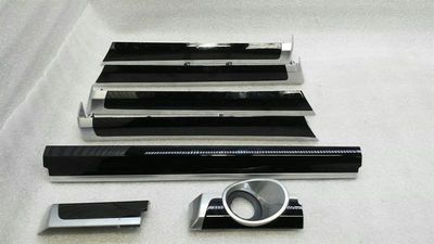 PORSCHE CAYENNE 958 92A VENEER SET PIANO LACQUER 7P5857222AB RIGHT HAND DRIVE RHD