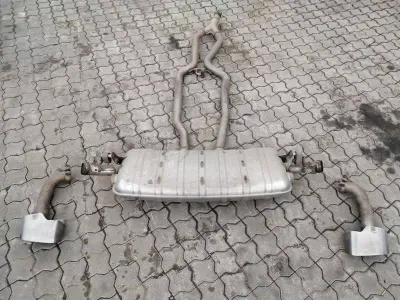 Porsche Cayenne 958 Exhaust Silencer Facelift Exhaust Muffler DIESEL