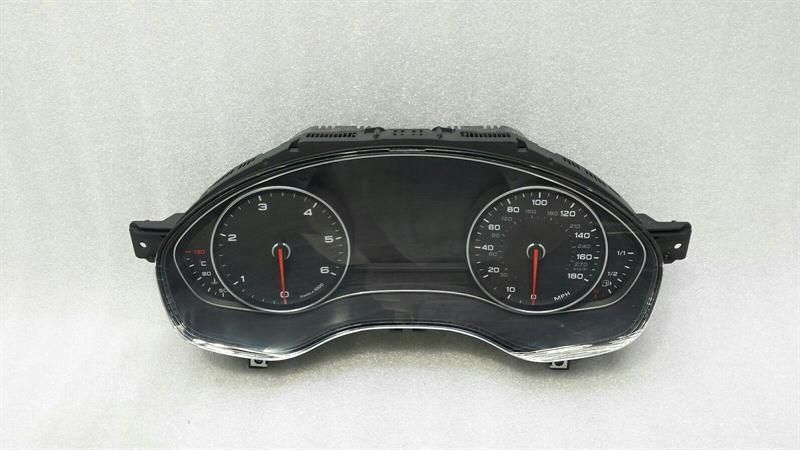 AUDI A6 4G INSTRUMENT CLUSTER 4G8920984H SPEEDOMETER 3.0 TDI V6 MPH