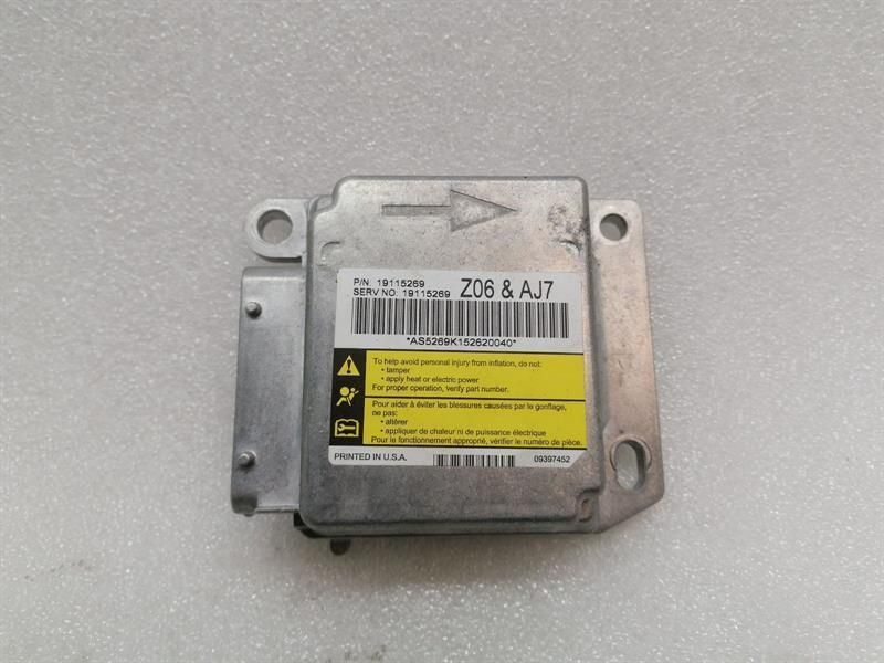 Chevrolet Corvette C6 Z06 LS7 Safety Module ECU 19115269 Air Control Unit SRS
