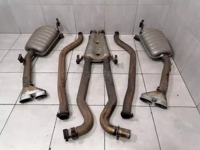 BENTLEY ARNAGE T QUAD SET MULLINER Exhaust Silencer PJ107072PB Exhaust SET OF 4-RO