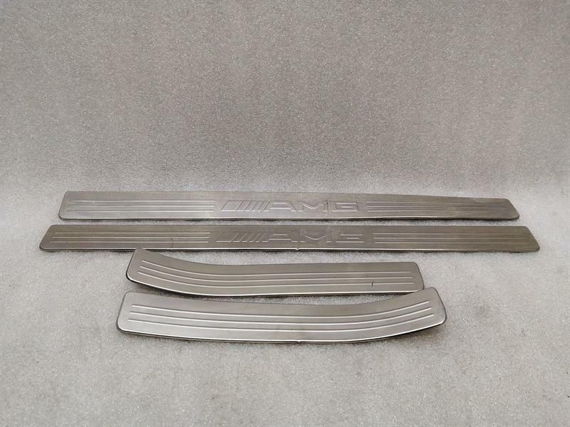 Mercedes C Class W204 AMG Door Sill Set A2046801735 Entry Bar Set