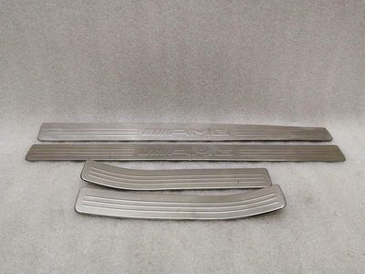 Mercedes C Class W204 AMG Door Sill Set A2046801735 Entry Bar Set