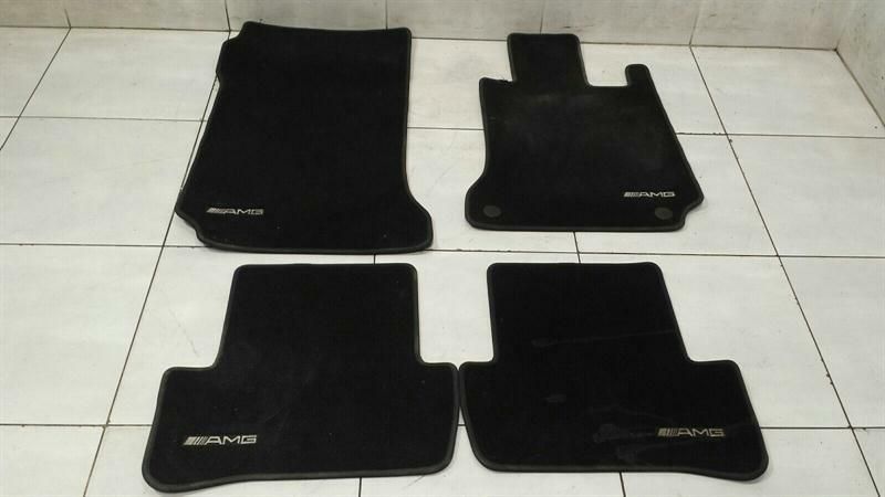 Mercedes C63 AMG W204 RHD Floor Matts Set A2046800448 Right Handlebar