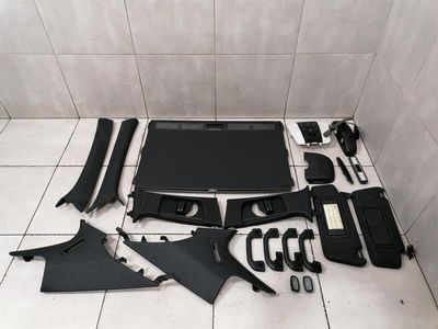 Mercedes C63 AMG W204 Black Cover Set A2048104610 Cover Trim Set