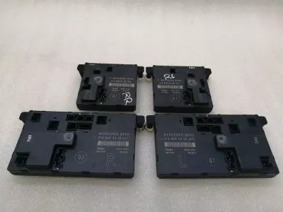 Mercedes CLS W219 Door Module Set of 4 A2198202326 Door Control Unit Set