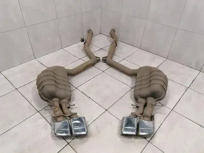 Mercedes E63 W212 exhaust silencer A2124907035 AMG A2124906935 muffler