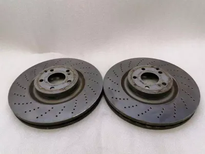 Mercedes C C63 AMG W204 front brake disc set brake discs front