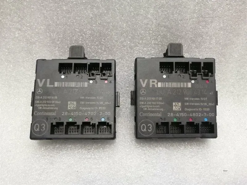 Mercedes C Class W204 Front Door Module Set R/L A2129004314 Control Unit Door R/L