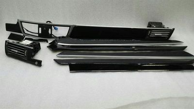 Mercedes Veneer Set W212 A2126801071 Molding Set Code 736 Wood Ash Black E63