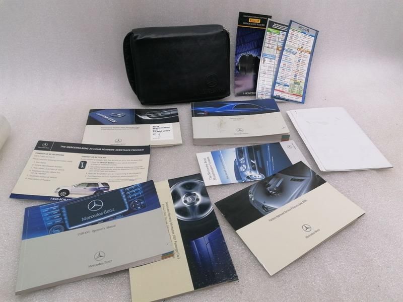 Mercedes CLS63 AMG W219 SERVICE BOOKLET / maintenance manual