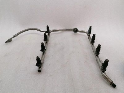 Mercedes SL55 AMG R230 Fuel Rail A1130700895 Injection Strip Pipe Distributor M113